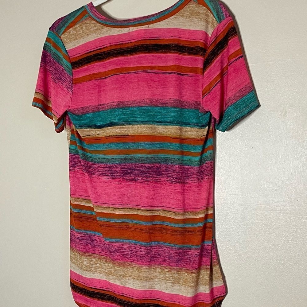 Heimish USA womens multicolor striped blouse - small - Picture 6 of 10